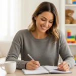 Organização semanal para mães