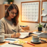 métodos de organização para mães