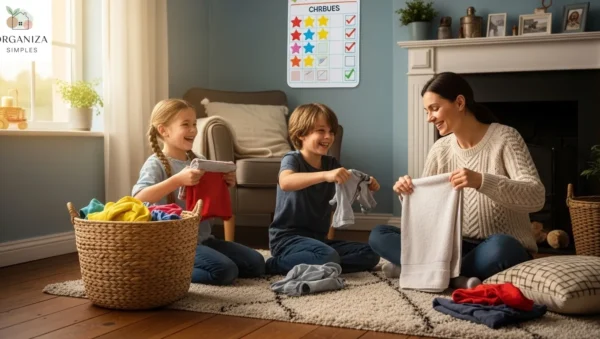 Como Envolver as Crianças nas Tarefas de Casa Sem Reclamações. 