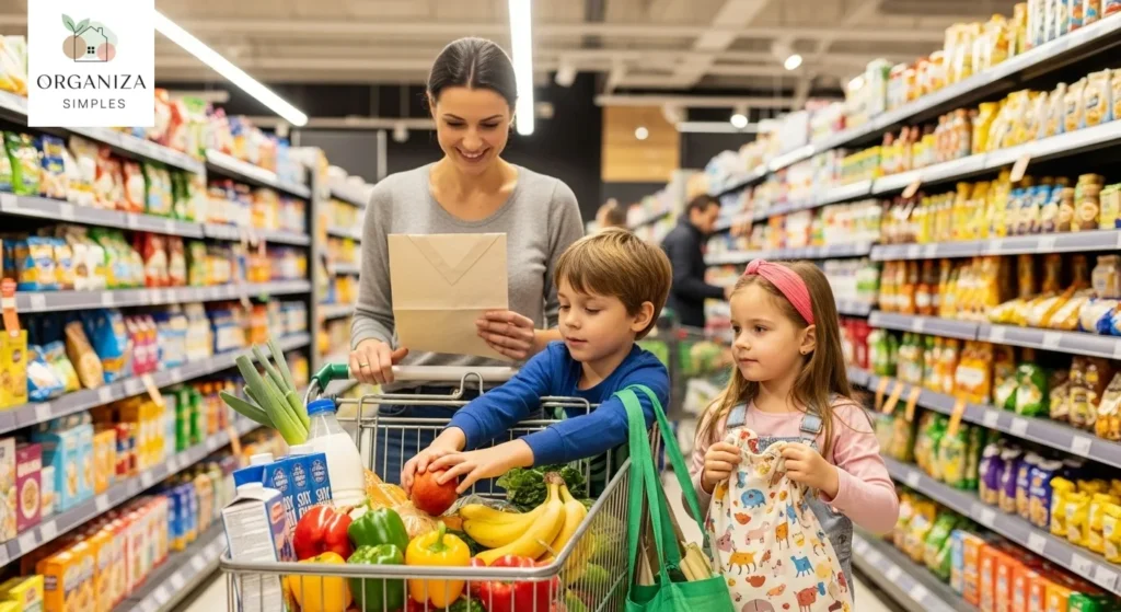 Dicas de Compras Inteligentes no Supermercado com Crianças. Dicas de Compras Inteligentes no Supermercado com Crianças.
