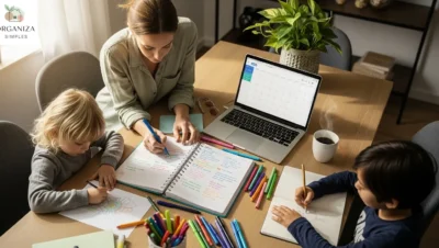 Planejamento Semanal para Famílias Ocupadas: Modelo Gratuito. 