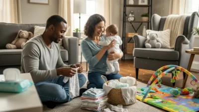 envolver o parceiro na organização da casa