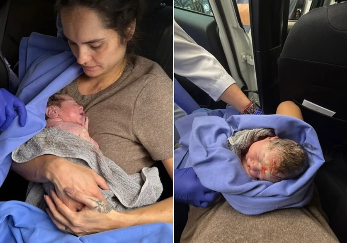 Parto relâmpago em Santo André: empresária dá à luz no estacionamento da maternidade com auxílio do marido - Imagem do artigo