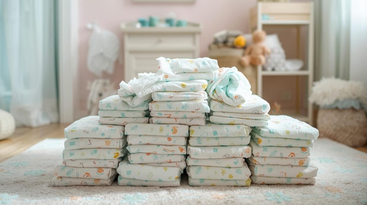 Quantas fraldas o bebê usa: guia completo de consumo diário, mensal e anual para planejar o enxoval - Imagem do artigo