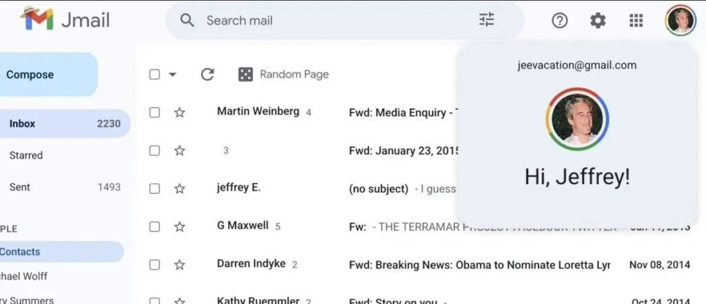 Jmail: nova plataforma organiza milhões de e-mails de Jeffrey Epstein e facilita a consulta pública Jmail: nova plataforma organiza milhões de e-mails de Jeffrey Epstein e facilita a consulta pública