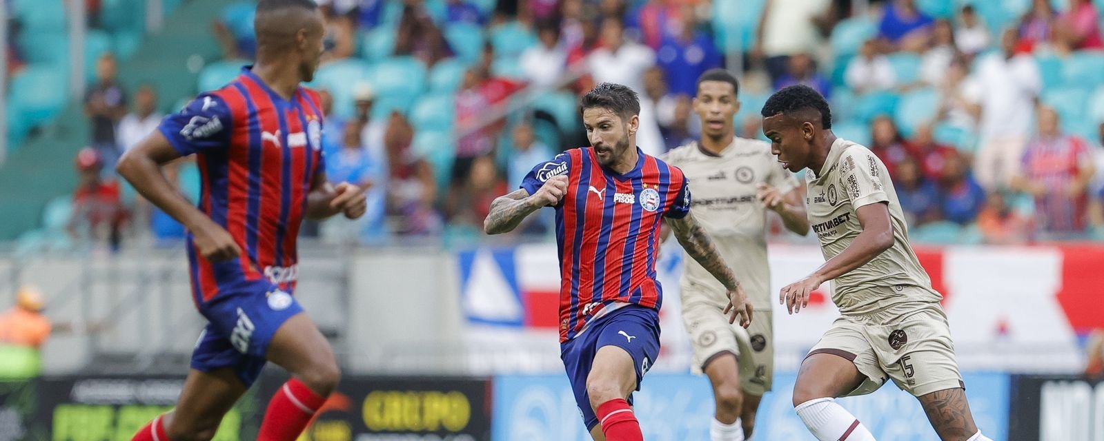 Campeonato Baiano: Bahia deixa escapar vitória na Fonte Nova e mantém disputa aberta pelas semifinais - Imagem do artigo